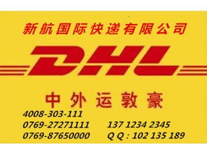 專業(yè)高效，鏈接全球 企石DHL快遞服務與南城新航貨運倉儲解決方案